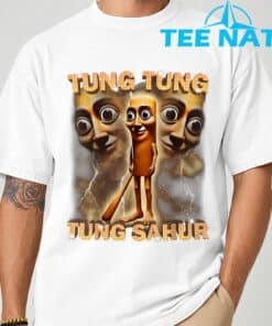 Tung Tung Tung Sahur Is Calling Funny Italian Brainrot T Shirt 5