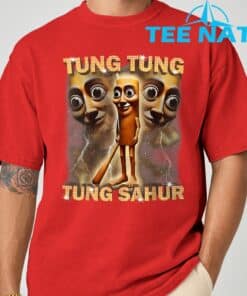 Tung Tung Tung Sahur Is Calling Funny Italian Brainrot T Shirt 8
