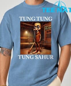 Tung Tung Tung Sahur Italian Brainrot Meme Funny T Shirt 4