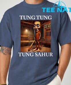 Tung Tung Tung Sahur Italian Brainrot Meme Funny T Shirt 5