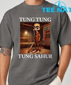 Tung Tung Tung Sahur Italian Brainrot Meme Funny T Shirt 7