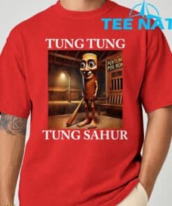 Tung Tung Tung Sahur Italian Brainrot Meme Funny T Shirt 8