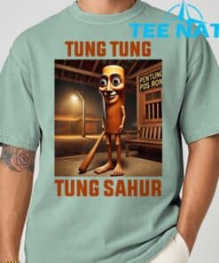 Tung Tung Tung Sahur Italian Brainrot Meme T Shirt 3