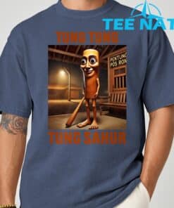 Tung Tung Tung Sahur Italian Brainrot Meme T Shirt 5