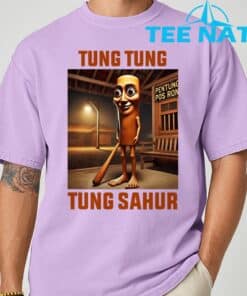 Tung Tung Tung Sahur Italian Brainrot Meme T Shirt 6