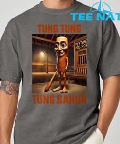 Tung Tung Tung Sahur Italian Brainrot Meme T Shirt 7