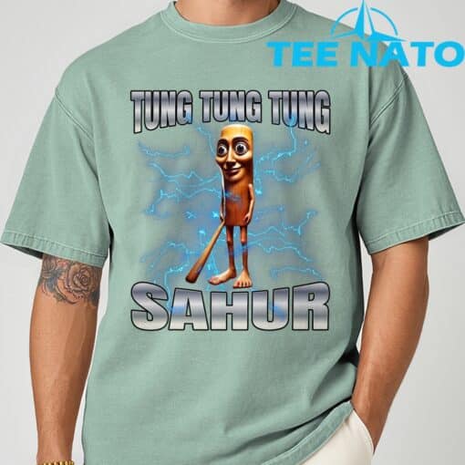 Tung Tung Tung Sahur Italian T-Shirt - Image 4