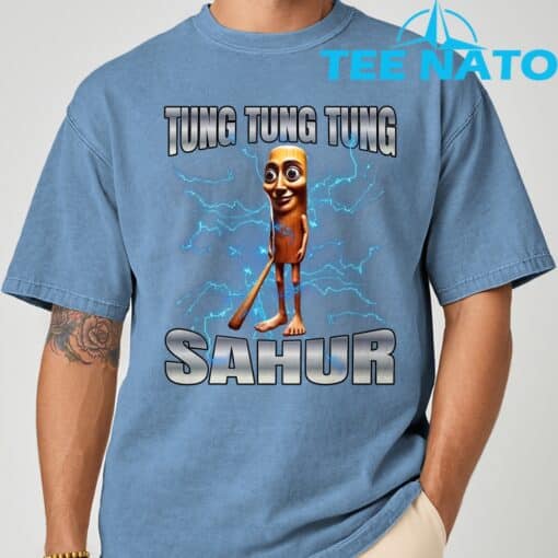 Tung Tung Tung Sahur Italian T-Shirt - Image 5