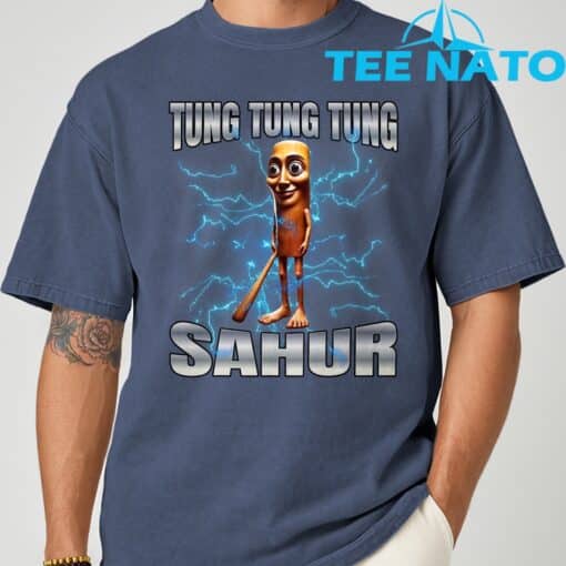 Tung Tung Tung Sahur Italian T-Shirt - Image 6
