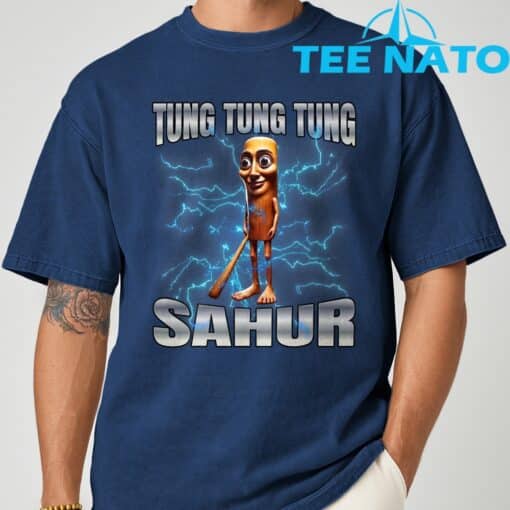 Tung Tung Tung Sahur Italian T-Shirt - Image 10