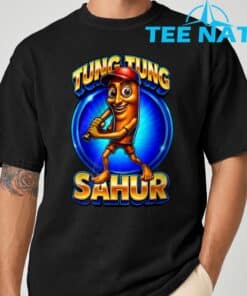 Tung Tung Tung Sahur Playing Baseball Brainrot Baseball T Shirt 2