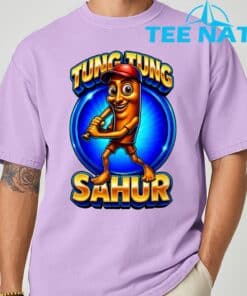 Tung Tung Tung Sahur Playing Baseball Brainrot Baseball T Shirt 6