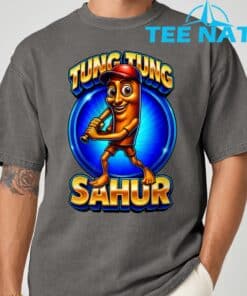 Tung Tung Tung Sahur Playing Baseball Brainrot Baseball T Shirt 7