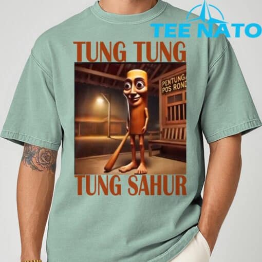 Tung Tung Tung Sahur T-Shirt - Image 5