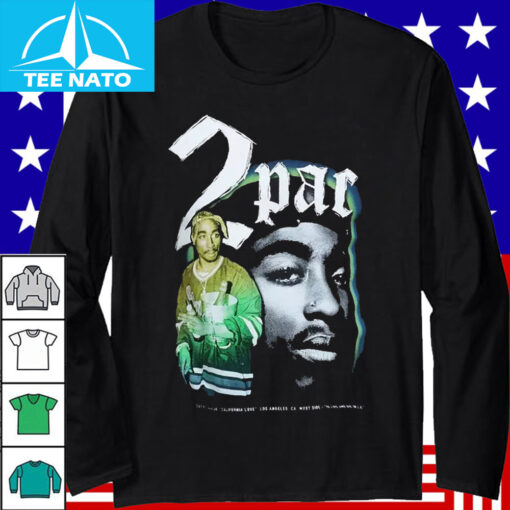 Tupac California Love Portrait Shirt - Image 3