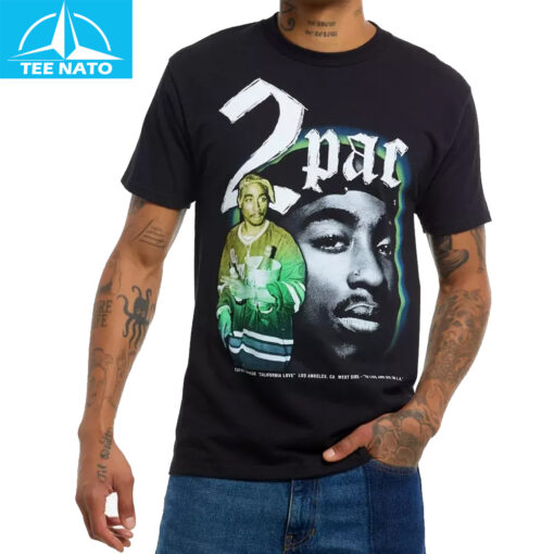Tupac California Love Portrait Shirt - Image 5