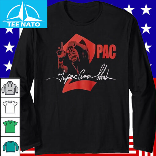 Tupac LA Hand Sign Shirt - Image 3