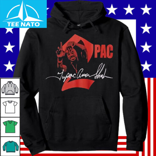 Tupac LA Hand Sign Shirt - Image 4