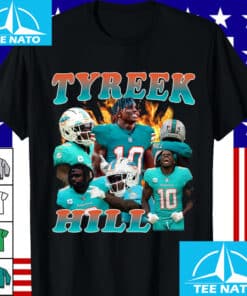 Tyreek Hill Miami Dolphins Vintage Style Shirt3