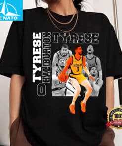 Tyrese Haliburton Vintage 90s Bootleg Shirt3