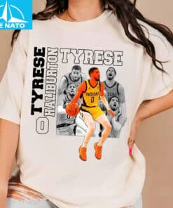 Tyrese Haliburton Vintage 90s Bootleg Shirt4