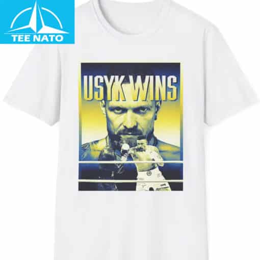 Usyk Wins Oleksandr Usyk Boxing Champion White Shirt