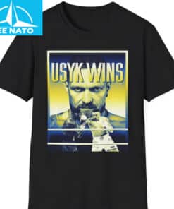 Usyk Wins Oleksandr Usyk Boxing Champion White Shirt1