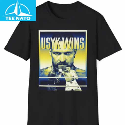 Usyk Wins Oleksandr Usyk Boxing Champion White Shirt - Image 2