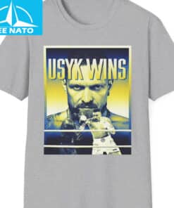 Usyk Wins Oleksandr Usyk Boxing Champion White Shirt2