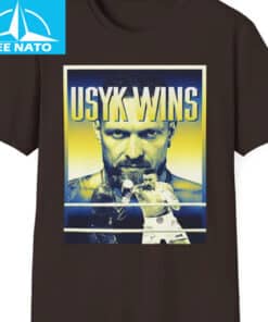 Usyk Wins Oleksandr Usyk Boxing Champion White Shirt3