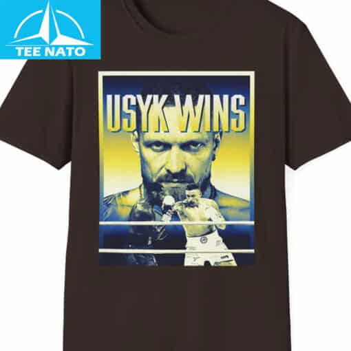 Usyk Wins Oleksandr Usyk Boxing Champion White Shirt - Image 4