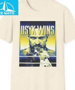 Usyk Wins Oleksandr Usyk Boxing Champion White Shirt4
