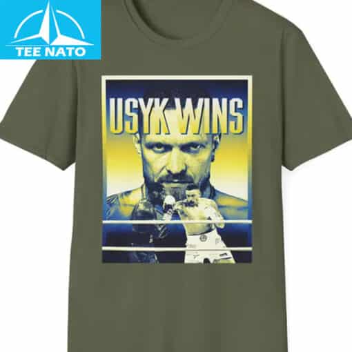 Usyk Wins Oleksandr Usyk Boxing Champion White Shirt - Image 6