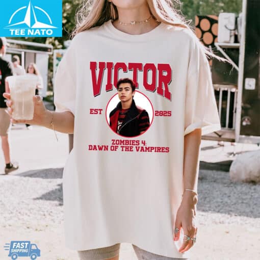 Victor Zombies 4 Dawn Of The Vampires Shirt - Image 5