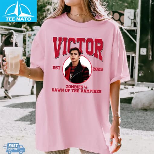 Victor Zombies 4 Dawn Of The Vampires Shirt - Image 4