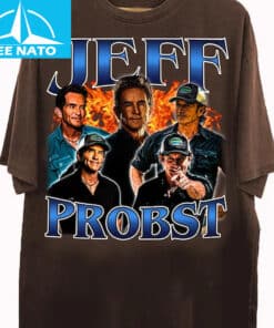 Vintage 90s Bootleg Style Jeff Probst Shirt1