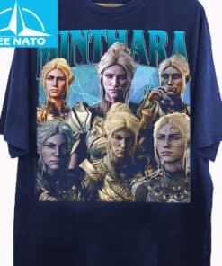 Vintage 90s Bootleg Style Minthara Baldurs Gate 3 Shirt1