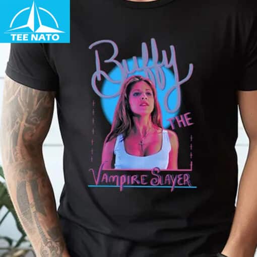 Vintage 90s Buffy The Vampire Slayer Shirt - Image 4
