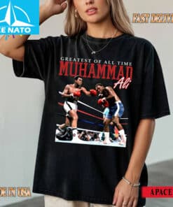 Vintage 90s Graphic Style Muhammad Ali T shirt