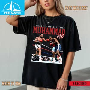 Vintage 90s Graphic Style Muhammad Ali T shirt