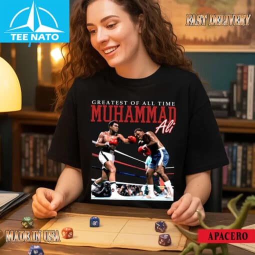 Vintage 90s Graphic Style Muhammad Ali T-shirt - Image 4
