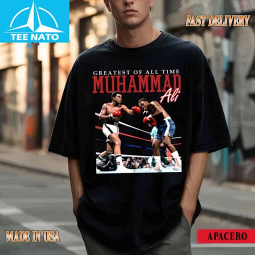 Vintage 90s Graphic Style Muhammad Ali T-shirt - Image 3