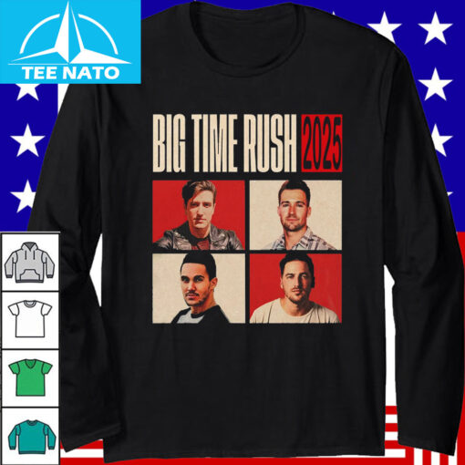 Vintage Big Time Rush 2025 Shirt - Image 3