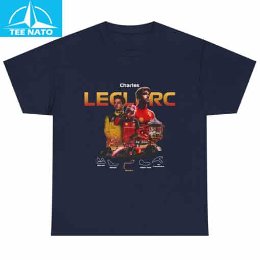 Vintage Charles Leclerc F1 Shirt - Image 3