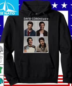 Vintage David Corenswet Photo Collage Shirt3