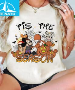 Vintage Disney Halloween Tis The Season Shirt4