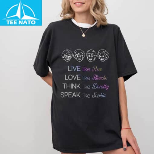 Vintage Golden Girls 80s TV Sitcom Shirt - Image 5