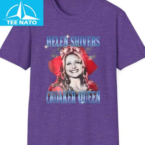 Vintage Helen Shivers Croaker Queen Shirt - Image 2