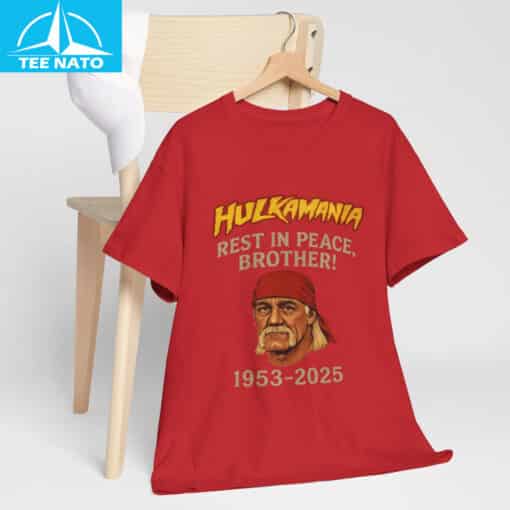 Vintage Hulk Hogan Wrestling Hulkamania Memorial Shirt - Image 3