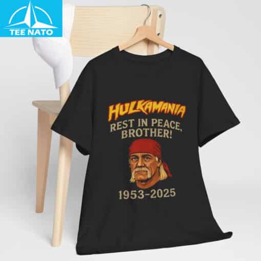 Vintage Hulk Hogan Wrestling Hulkamania Memorial Shirt - Image 4